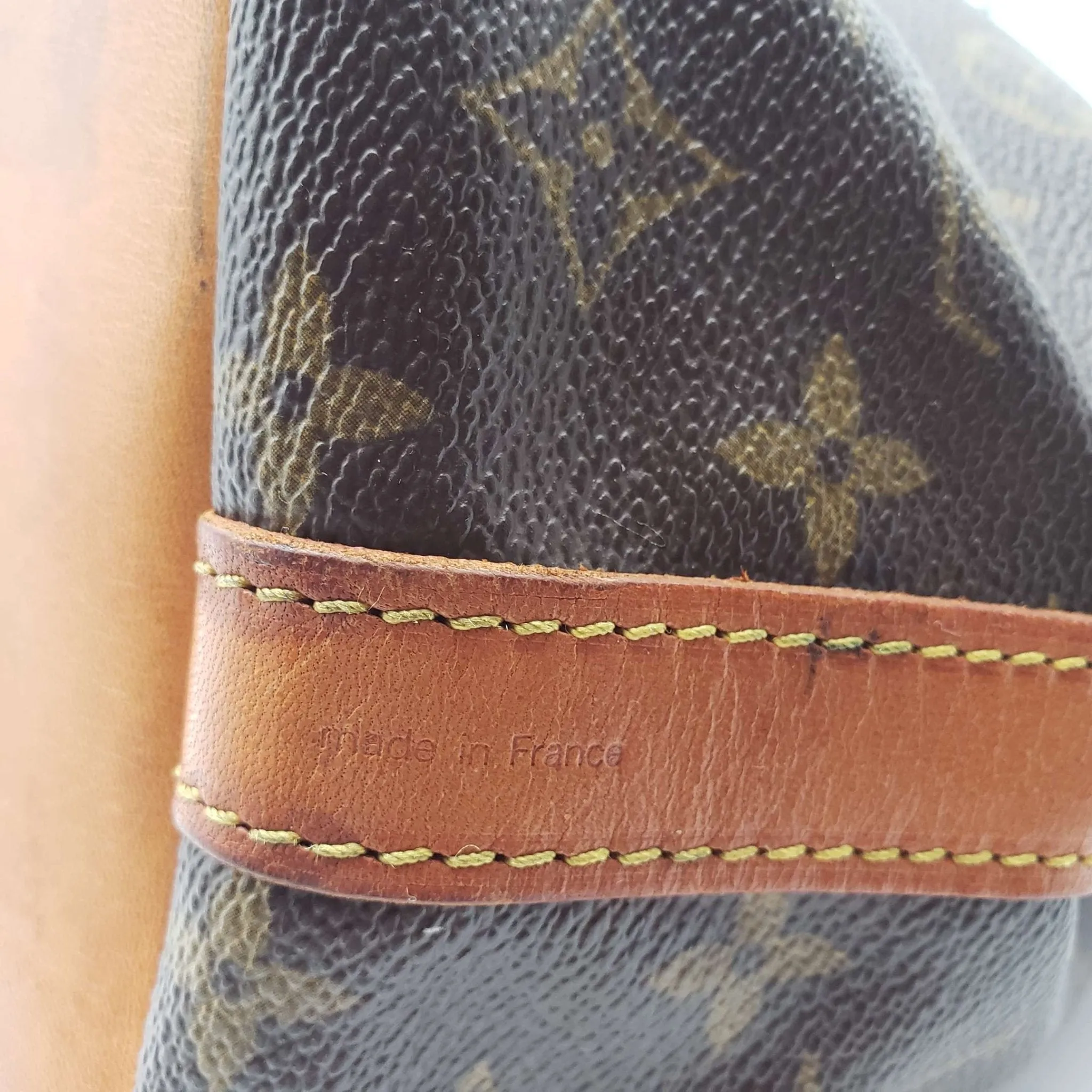 LOUIS VUITTON MONOGRAM PETIT NOE DRAWSTRING BAG