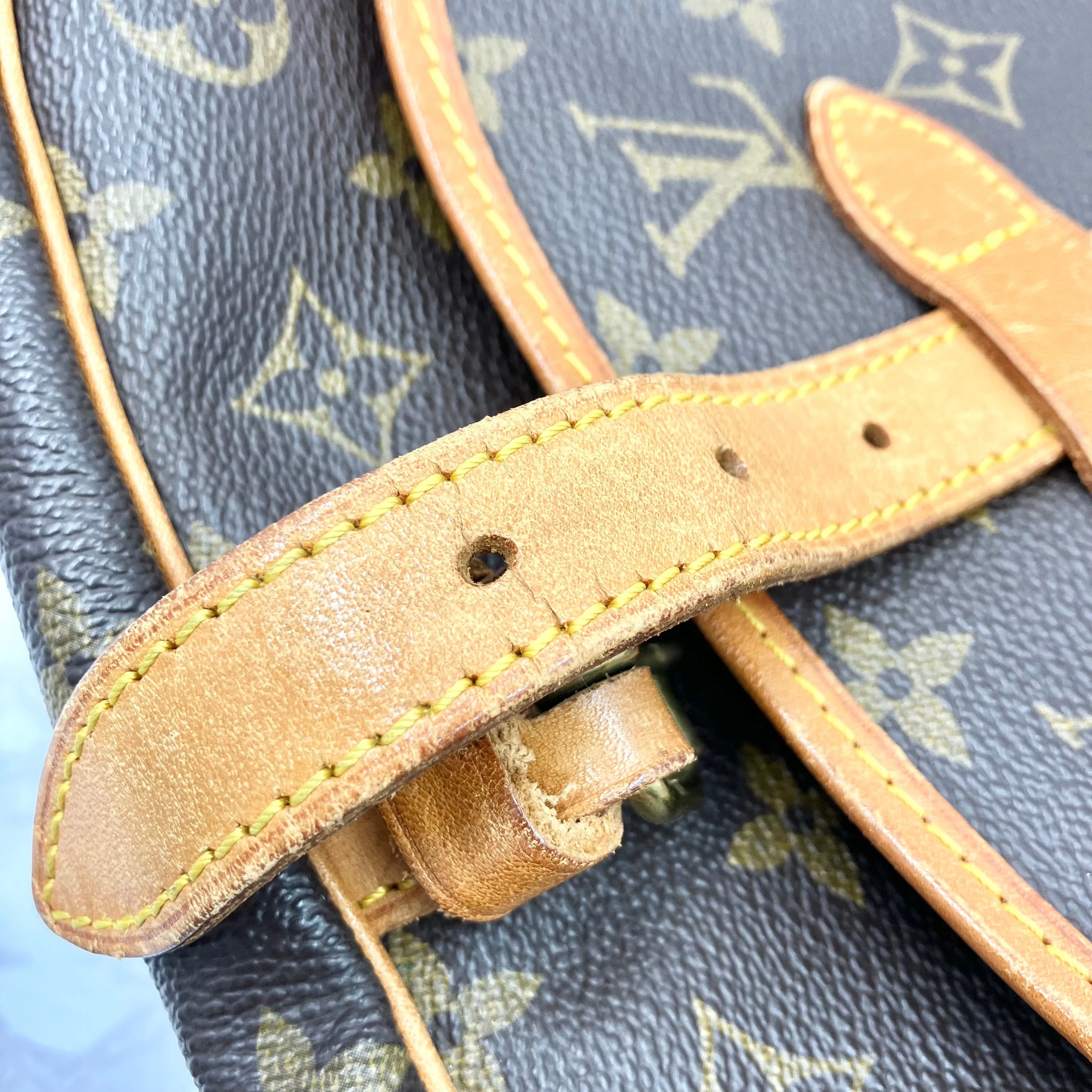 LOUIS VUITTON Monogram Saumur