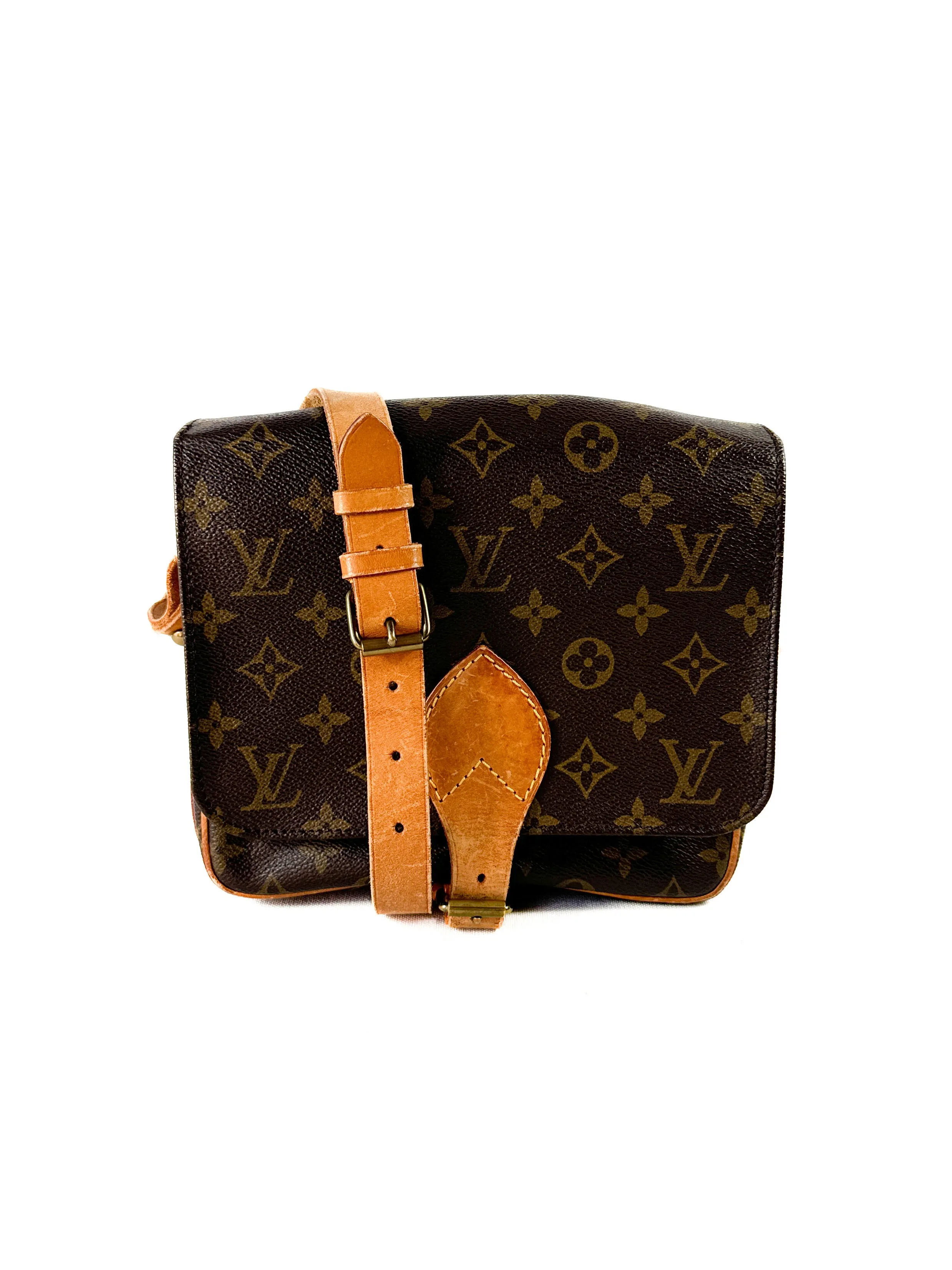 Louis Vuitton monogram vintage Cartouchiere MM 1990