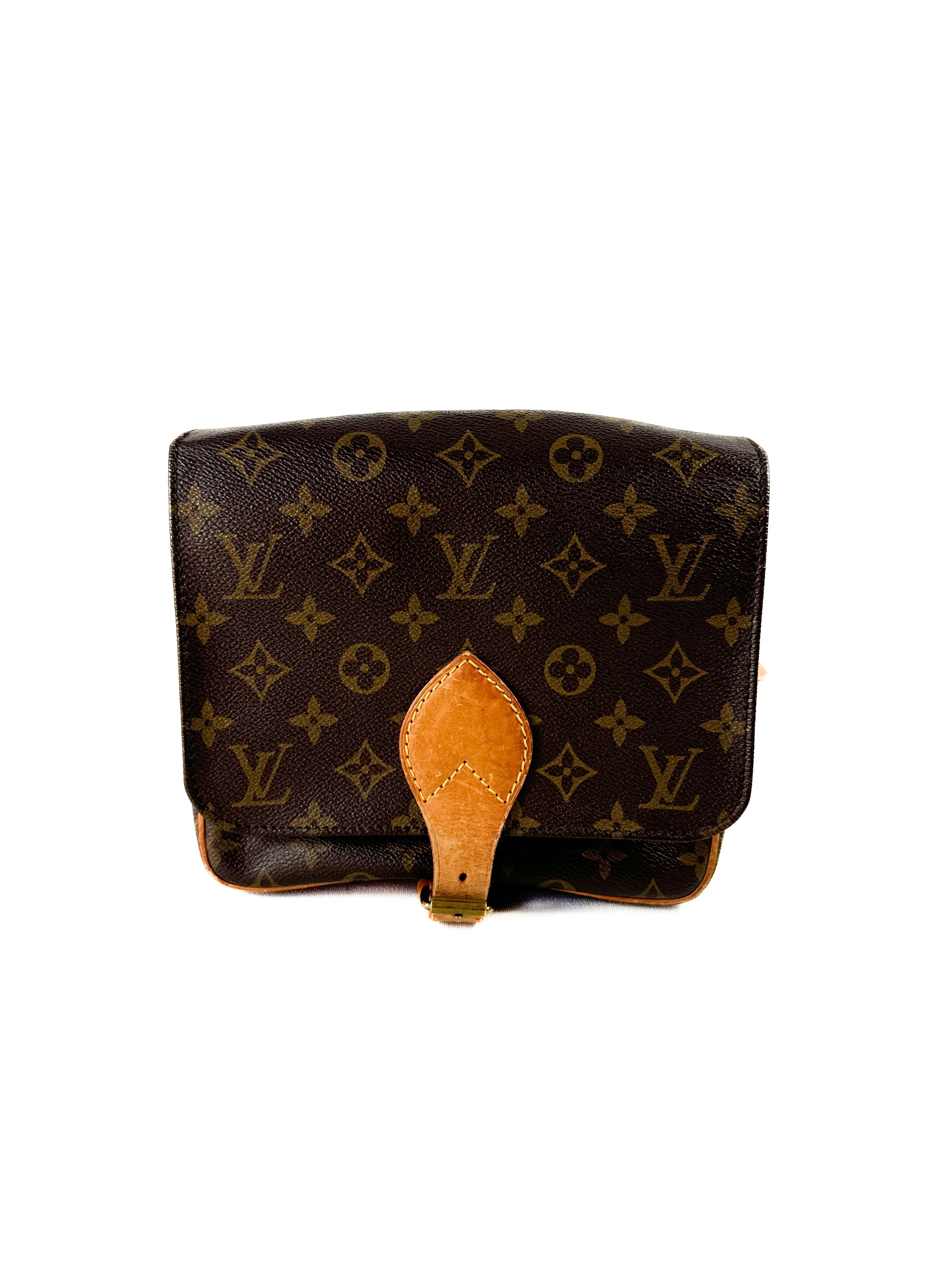 Louis Vuitton monogram vintage Cartouchiere MM 1990