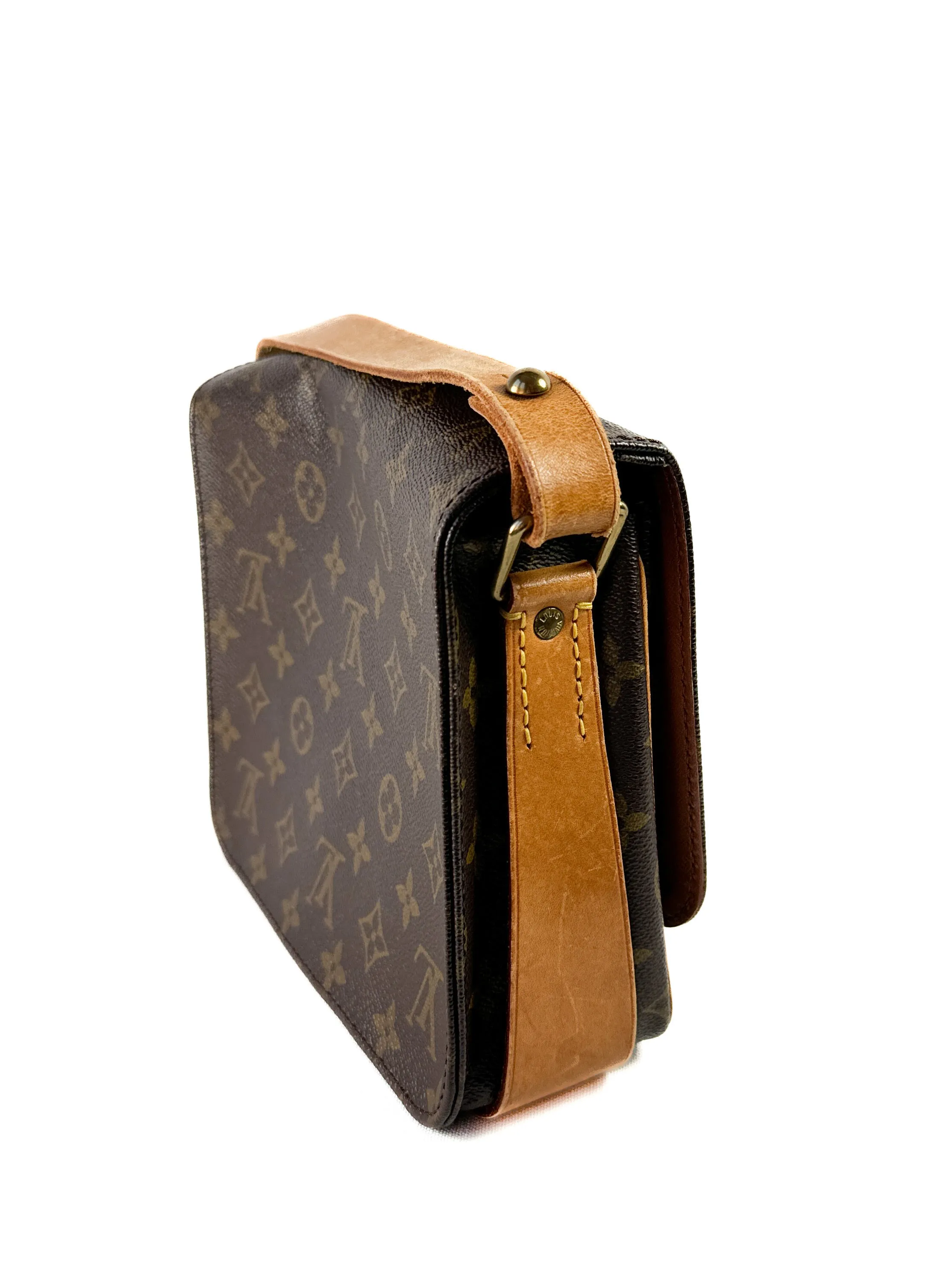 Louis Vuitton monogram vintage Cartouchiere MM 1990