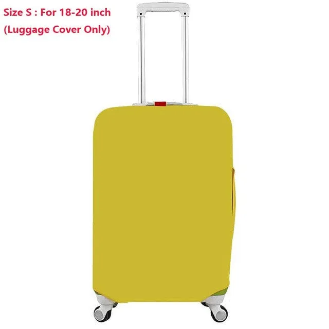 Luggage Cover Proetection on Suitcase cover Trolley case Travel Luggage Dust cover for 18 20 22 24 26 28 30 32 inch Suitcase