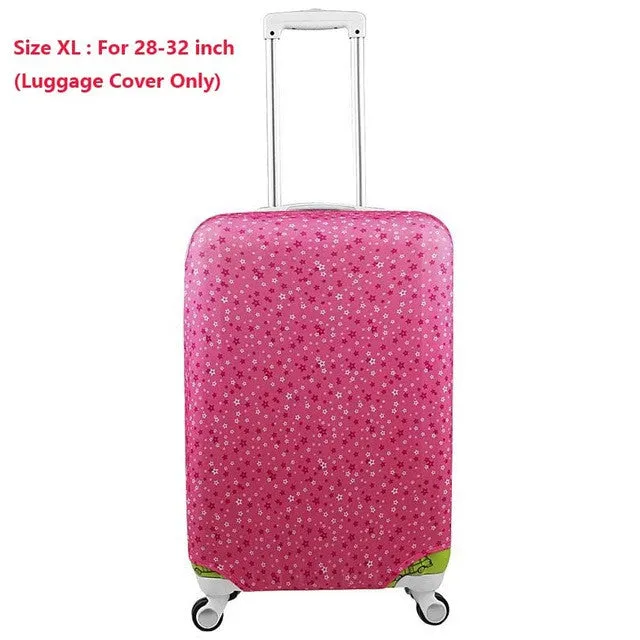 Luggage Cover Proetection on Suitcase cover Trolley case Travel Luggage Dust cover for 18 20 22 24 26 28 30 32 inch Suitcase