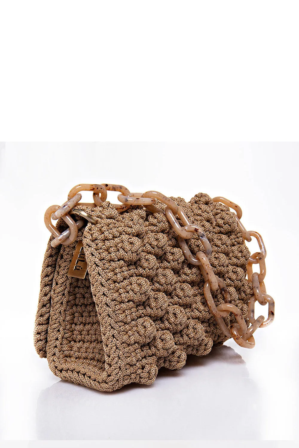 Lulu K Bubbles Bag - Dark Beige