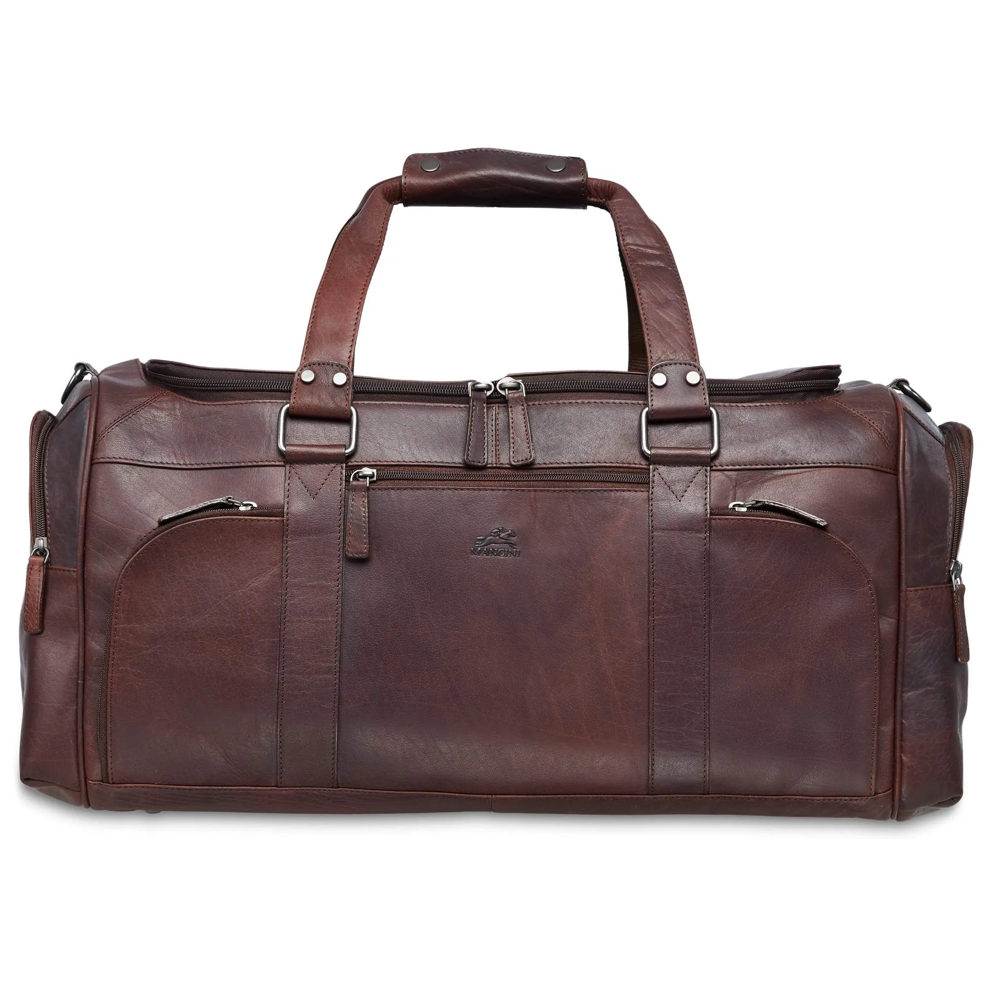 Mancini Leather Duffle Bag