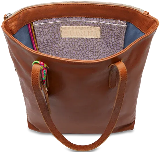 Market Tote- Brandy