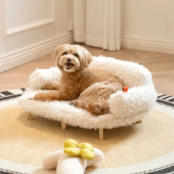 Minimalist Wooden Pet Sofa