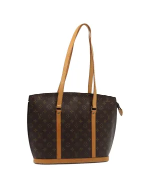 Monogram Canvas Babylone Tote Bag with Interior Pockets