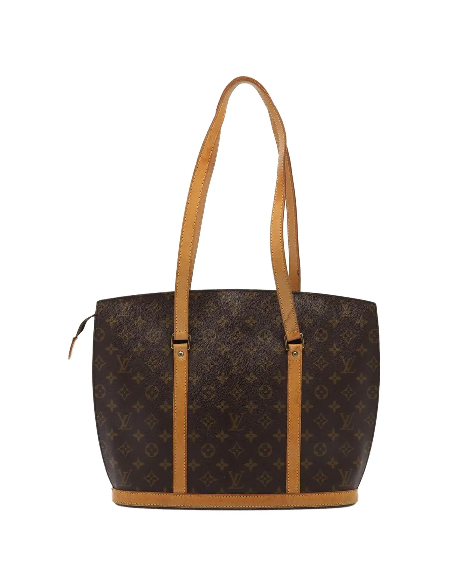 Monogram Canvas Babylone Tote Bag with Interior Pockets