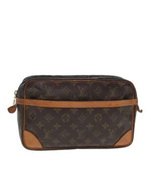 Monogram Canvas Compiegne 28 Clutch Bag