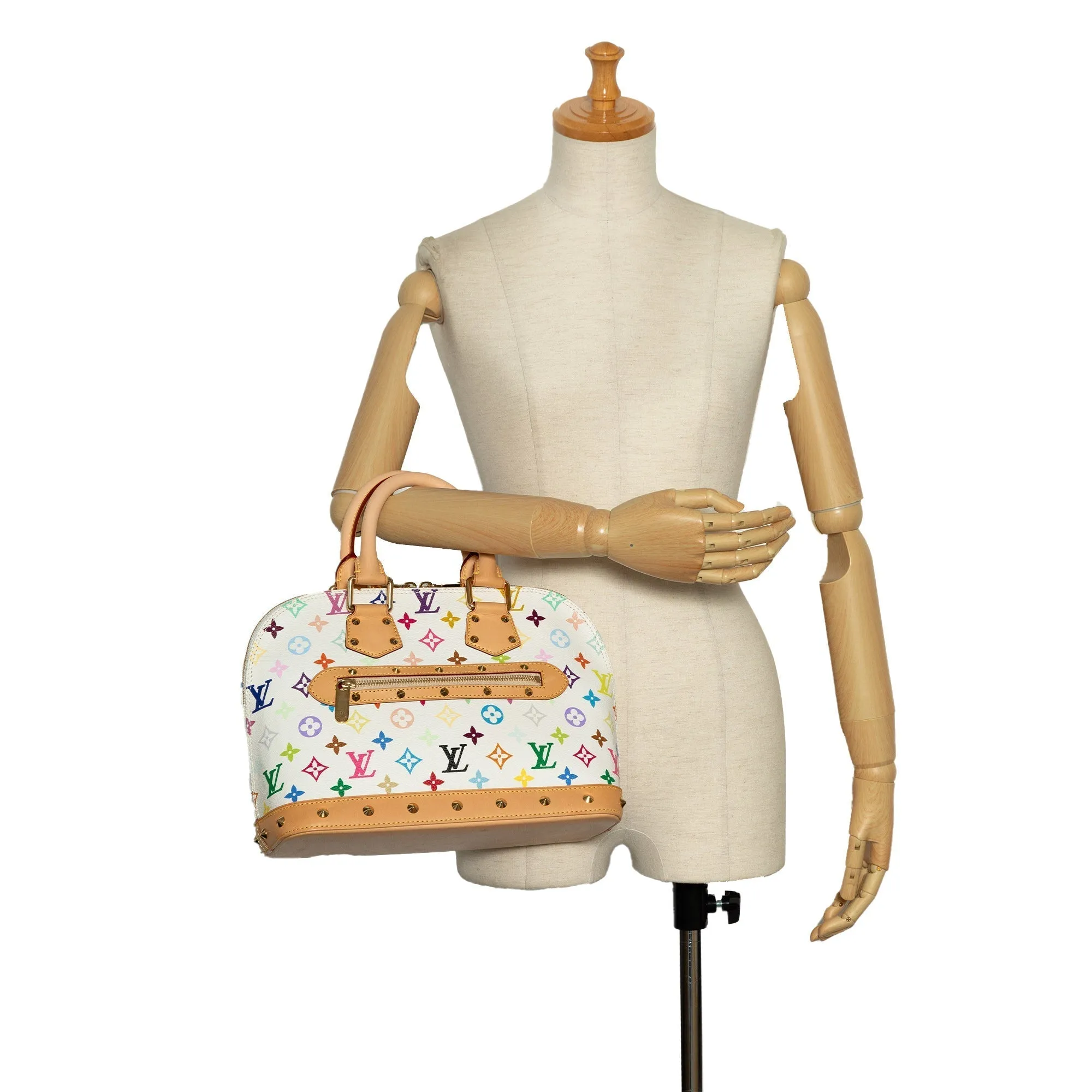 Multicolor Louis Vuitton Monogram Multicolore Alma PM Handbag