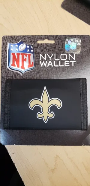 New Orleans Saints Velcro Wallets