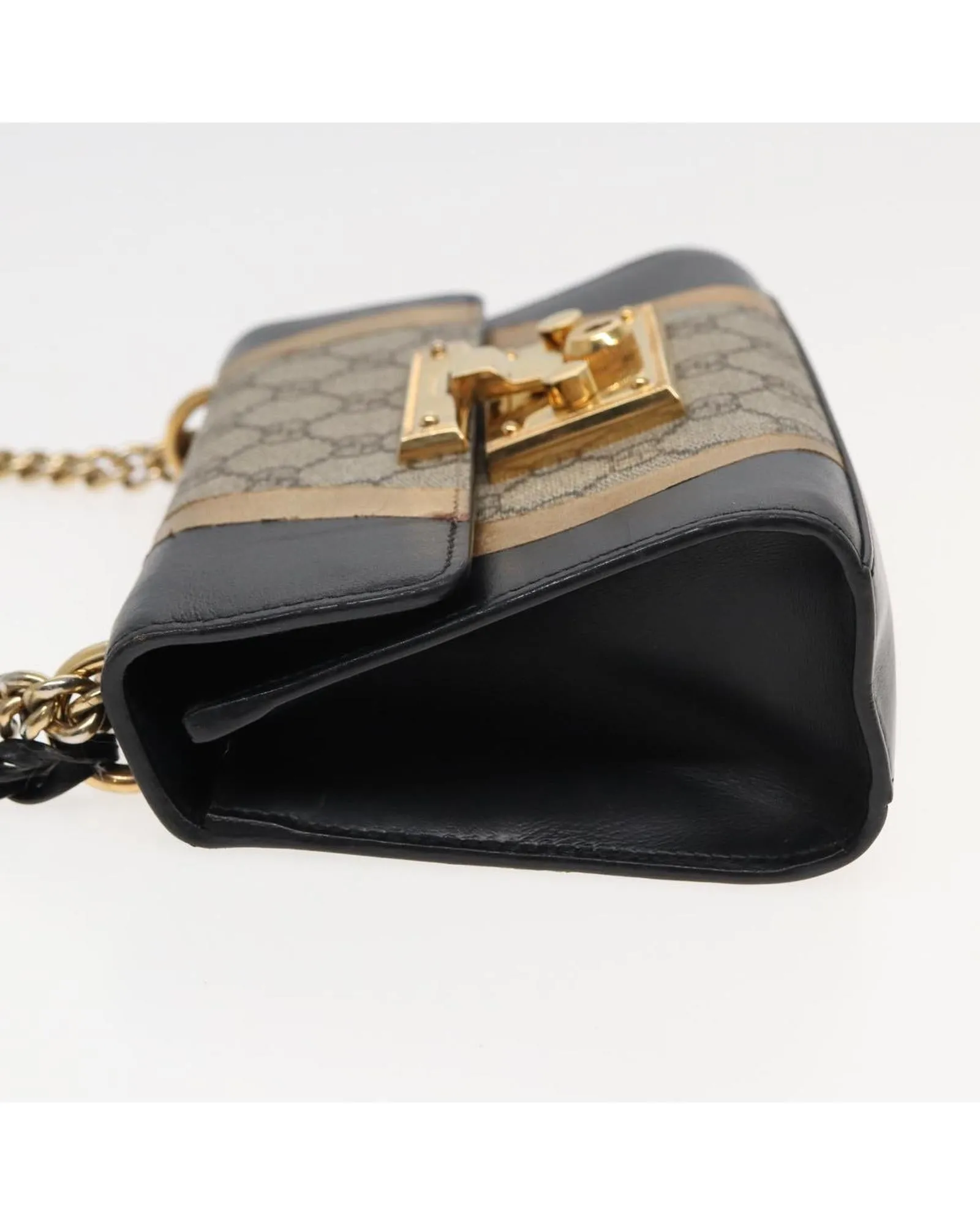 Padlock GG Supreme Chain Shoulder Bag