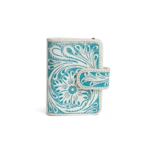 Prairie Meadow Wallet in Frosted Turquoise