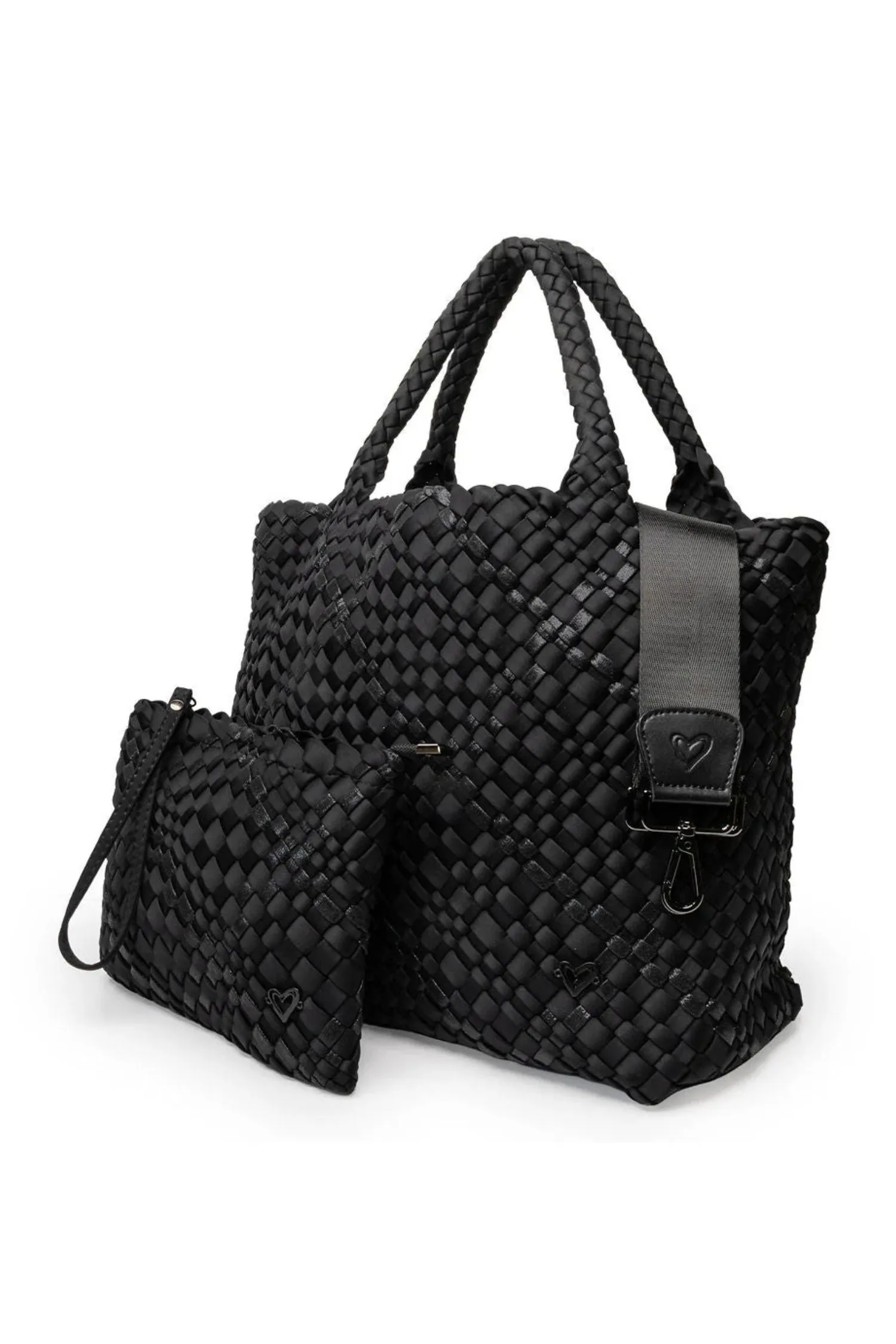 preneLOVE Large Woven Handbag - Style London