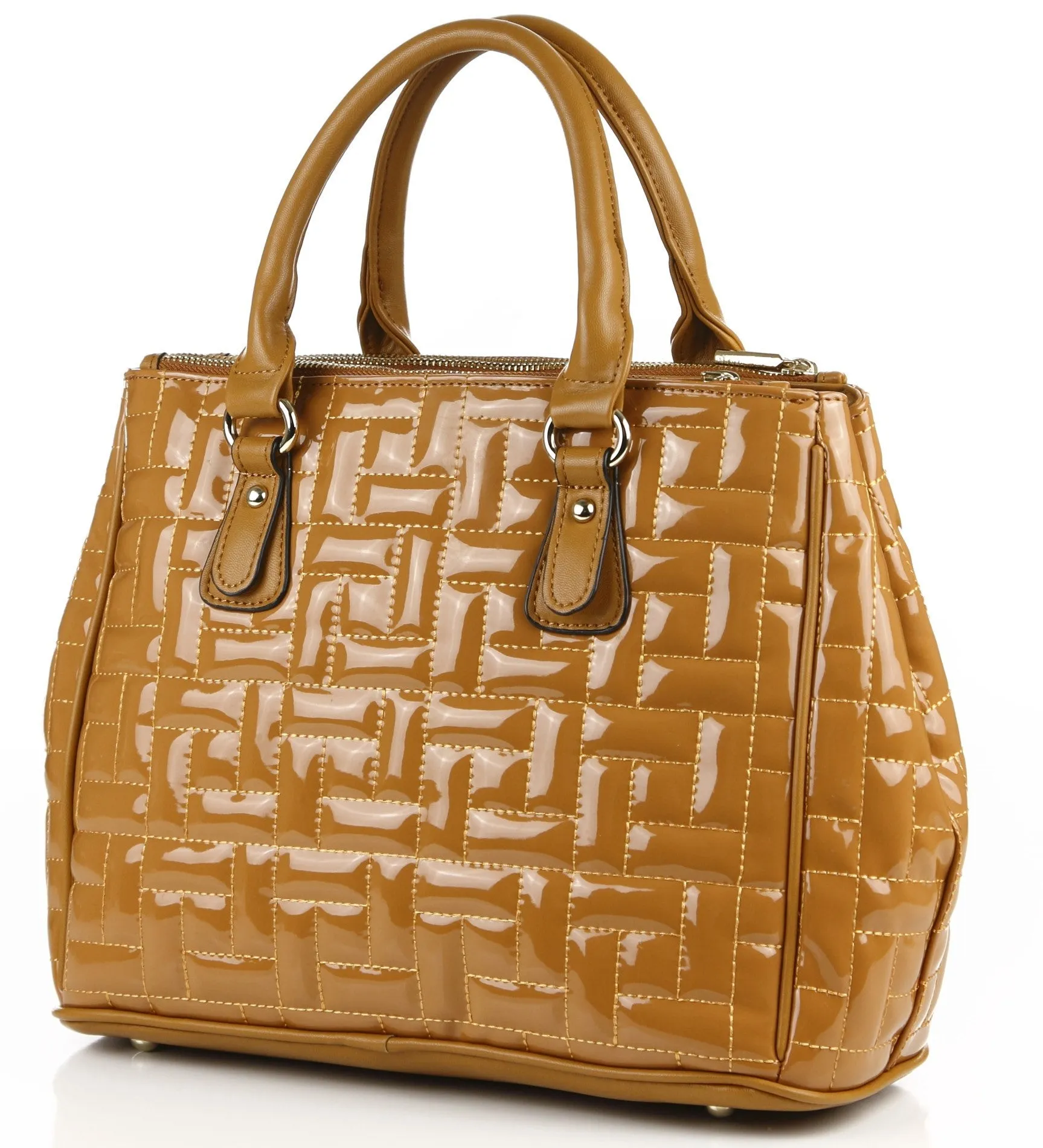 Quilted Monique Satchel Bag