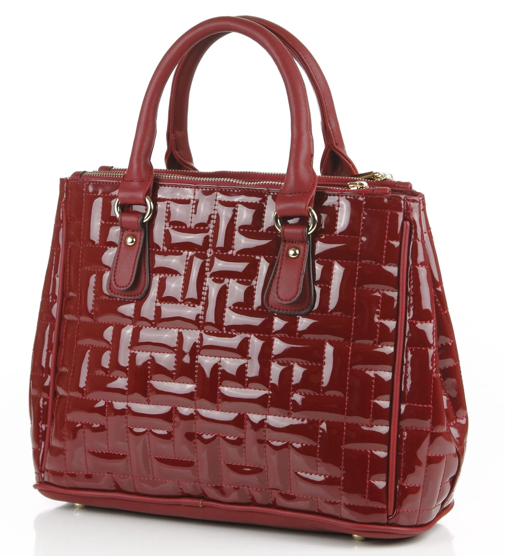 Quilted Monique Satchel Bag