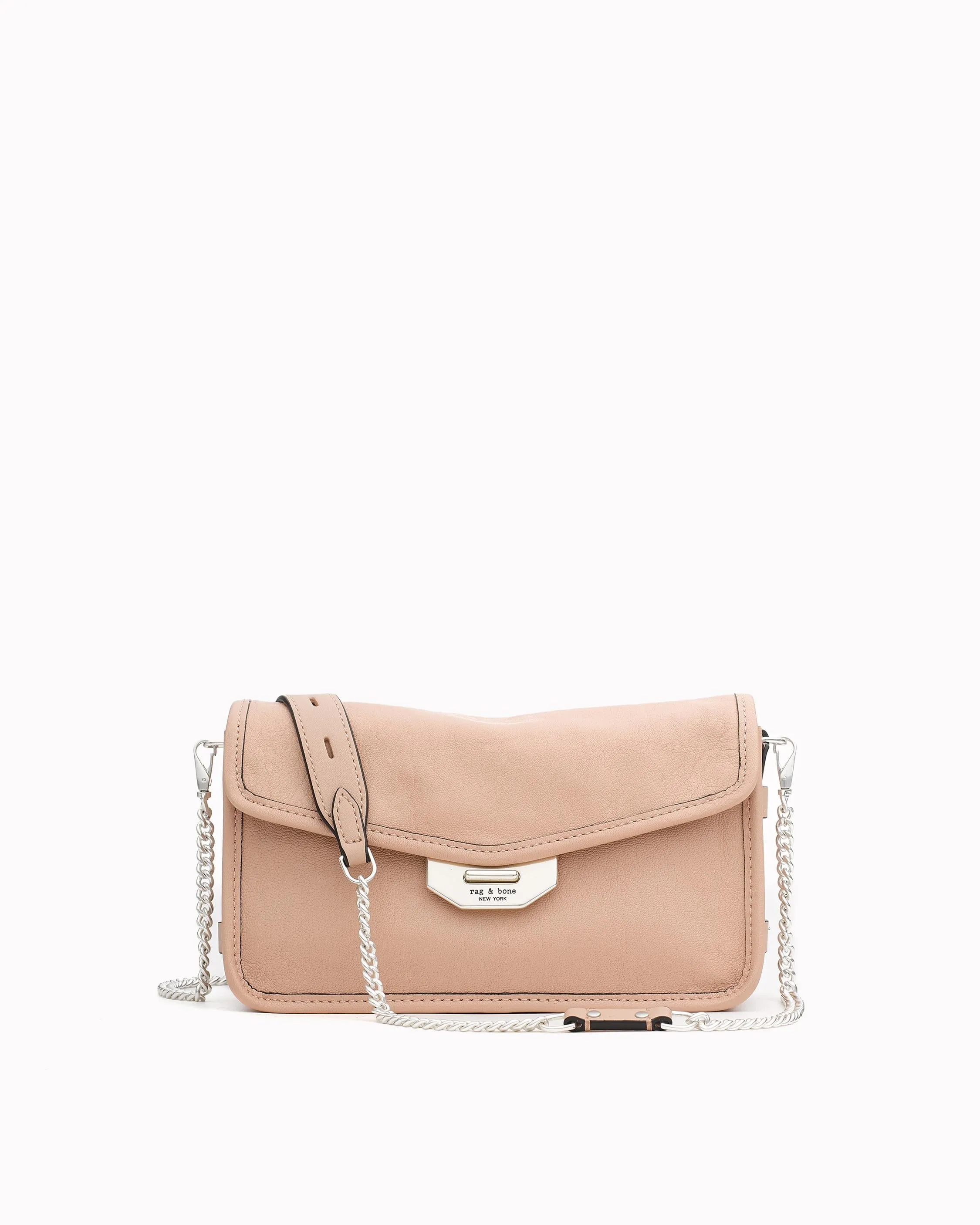 Rag & Bone- Field Clutch Nude