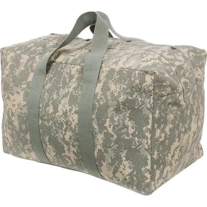 Rothco Canvas Parachute Cargo Bag Extra Large Duffle Bag 75L, ACU Digital Camouflage