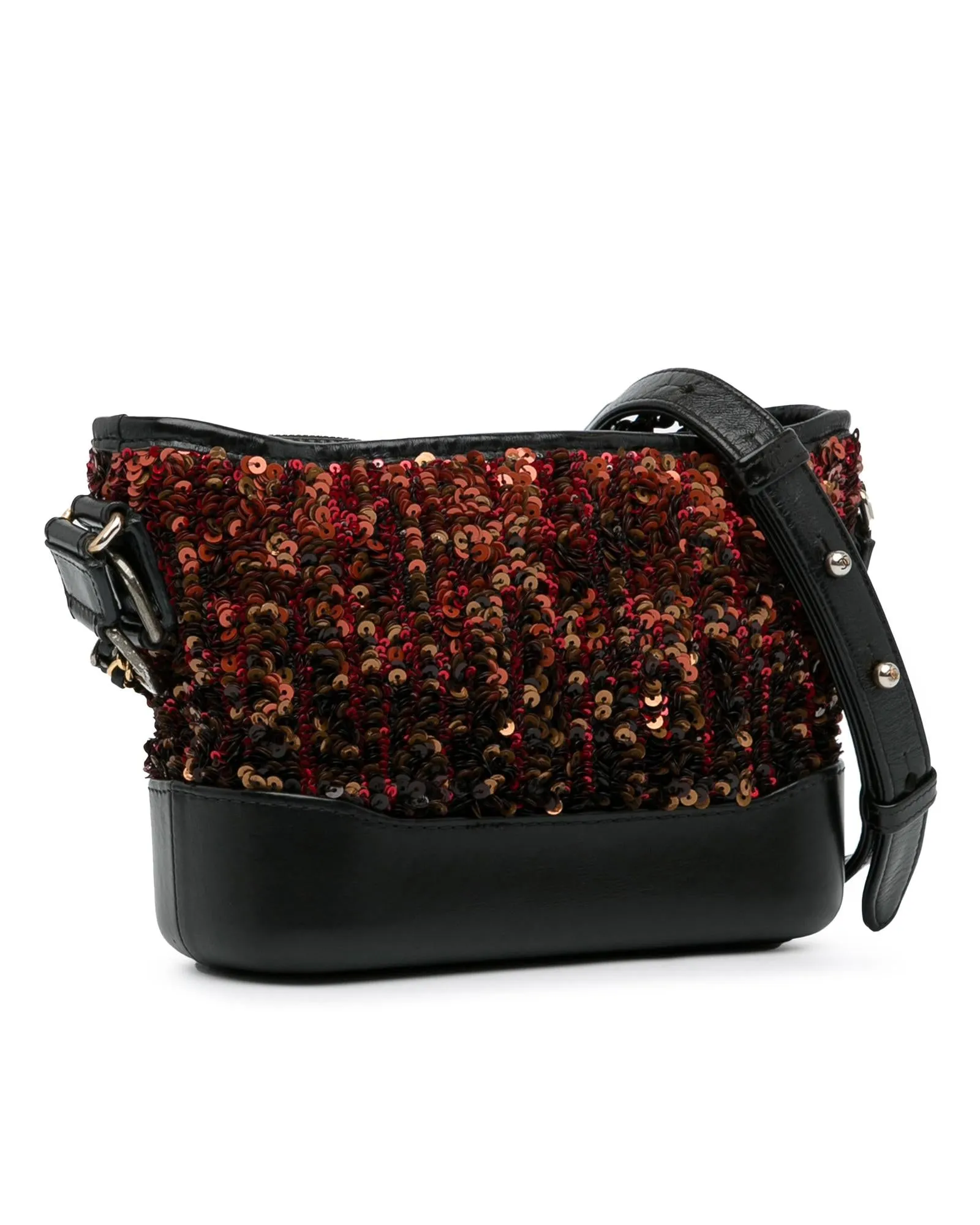 Sequin Embellished Crossbody Bag