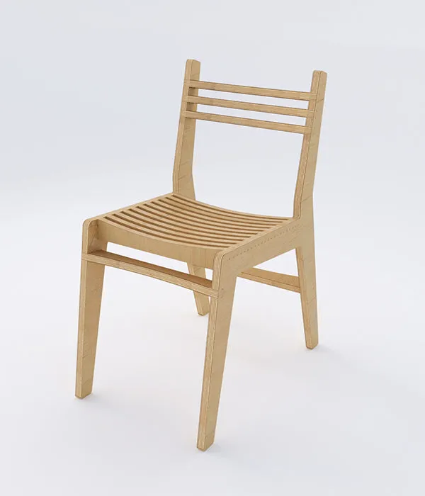 Simple Chair - Natural