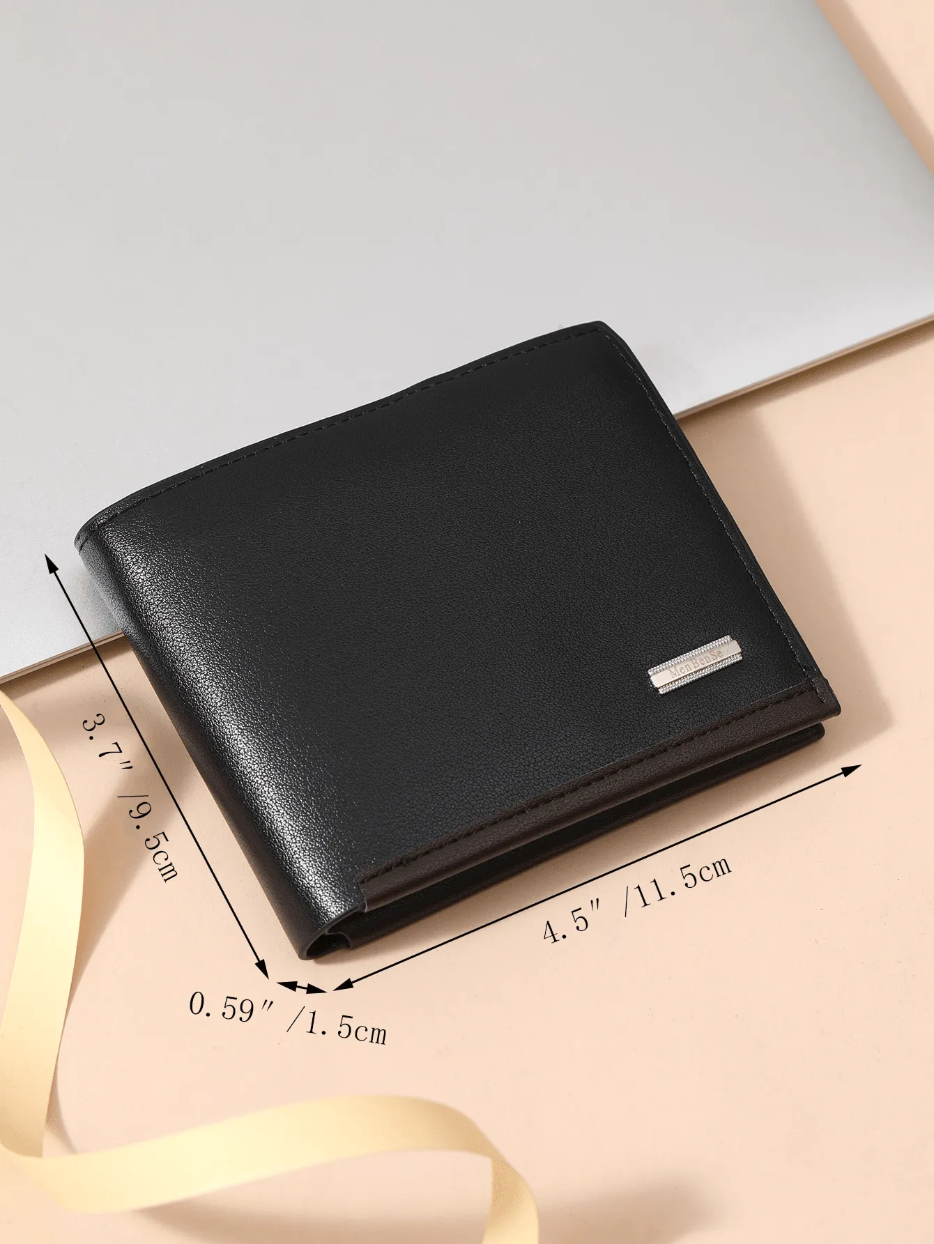 Simple Short Wallet With Coin Pocket Bag Present Business Casual