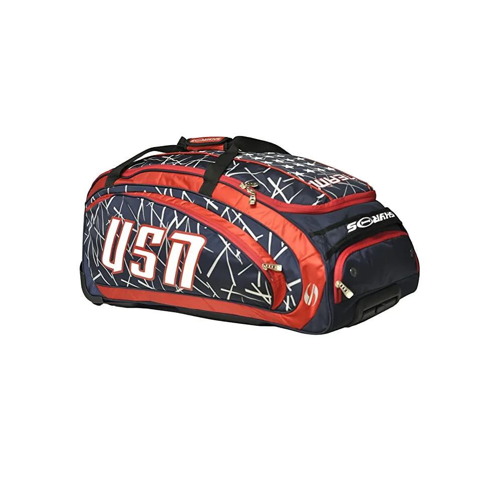 Skyros Team USA Travel rolling bag with telescopic handle