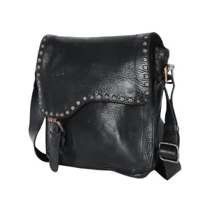 Spaguetti Women's Black Western Crossbody Messenger Bag