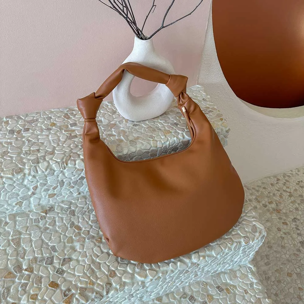 Stella Cream XL Recycled Vegan Shoulder Bag