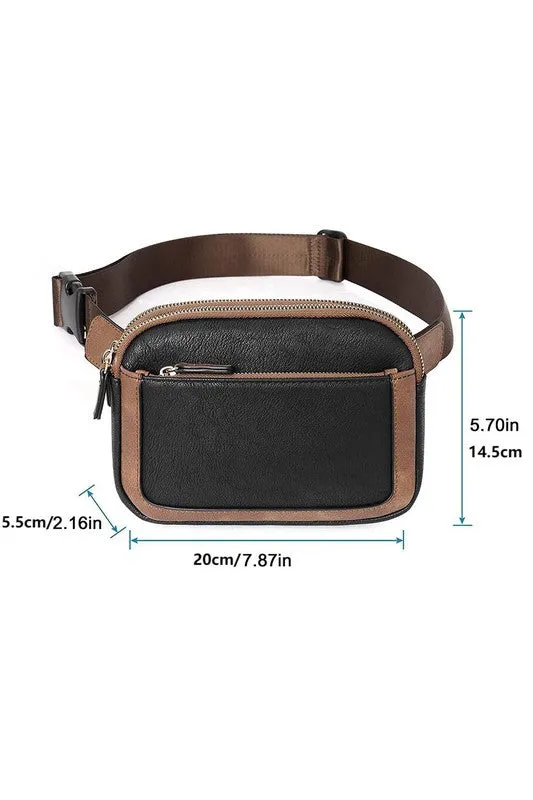 TEEK - Adjustable Strap Crossbody Bag