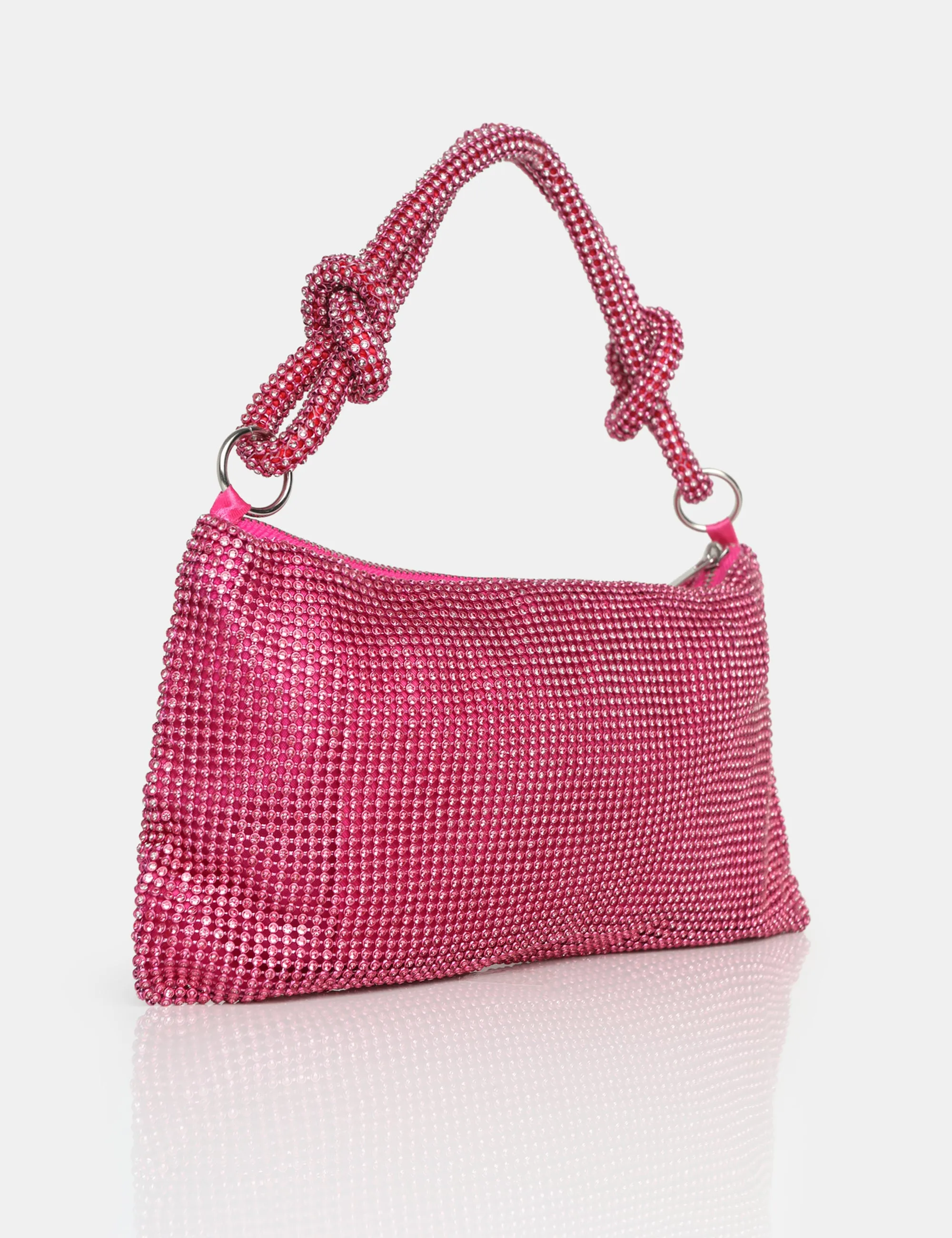 The Lillia Pink Diamante Bag