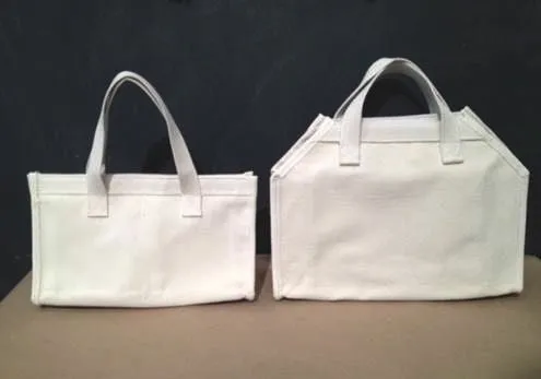 tools / heavy duty utilitarian canvas tote bag SMALL