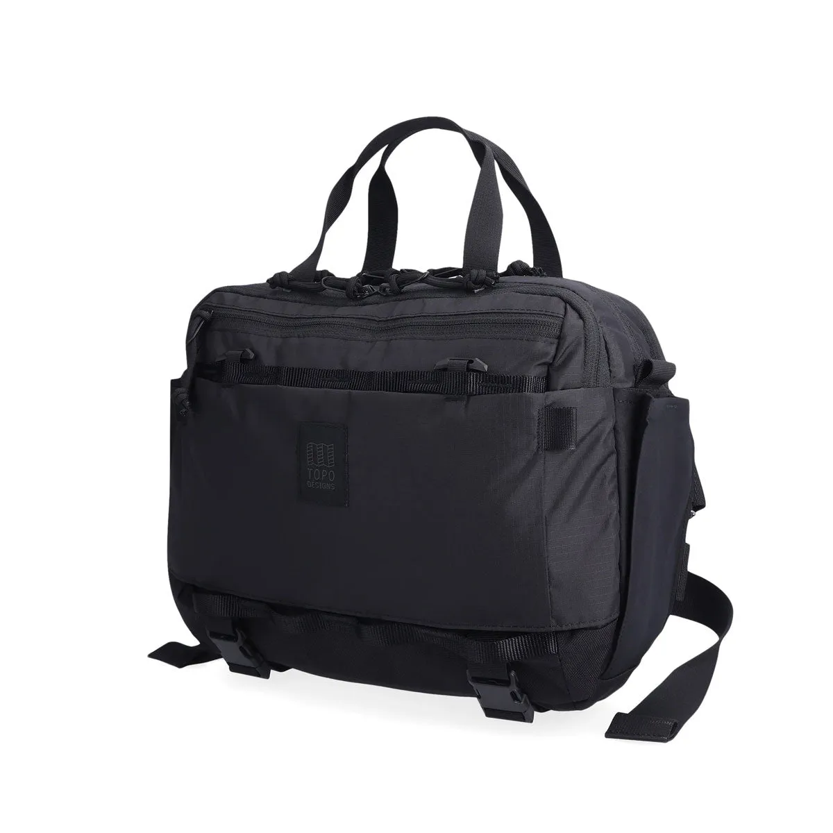 Topo Designs : Mountain Cross Bag : Black/Black