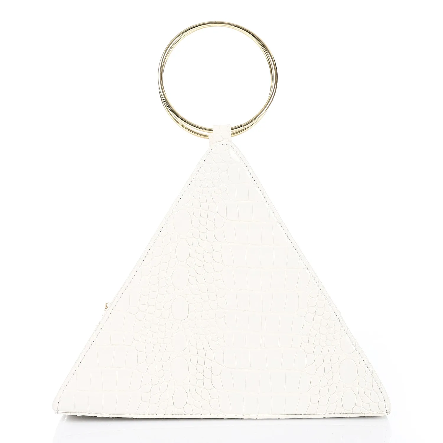 Triangle trendy essential hand bag