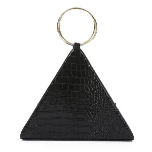 Triangle trendy essential hand bag