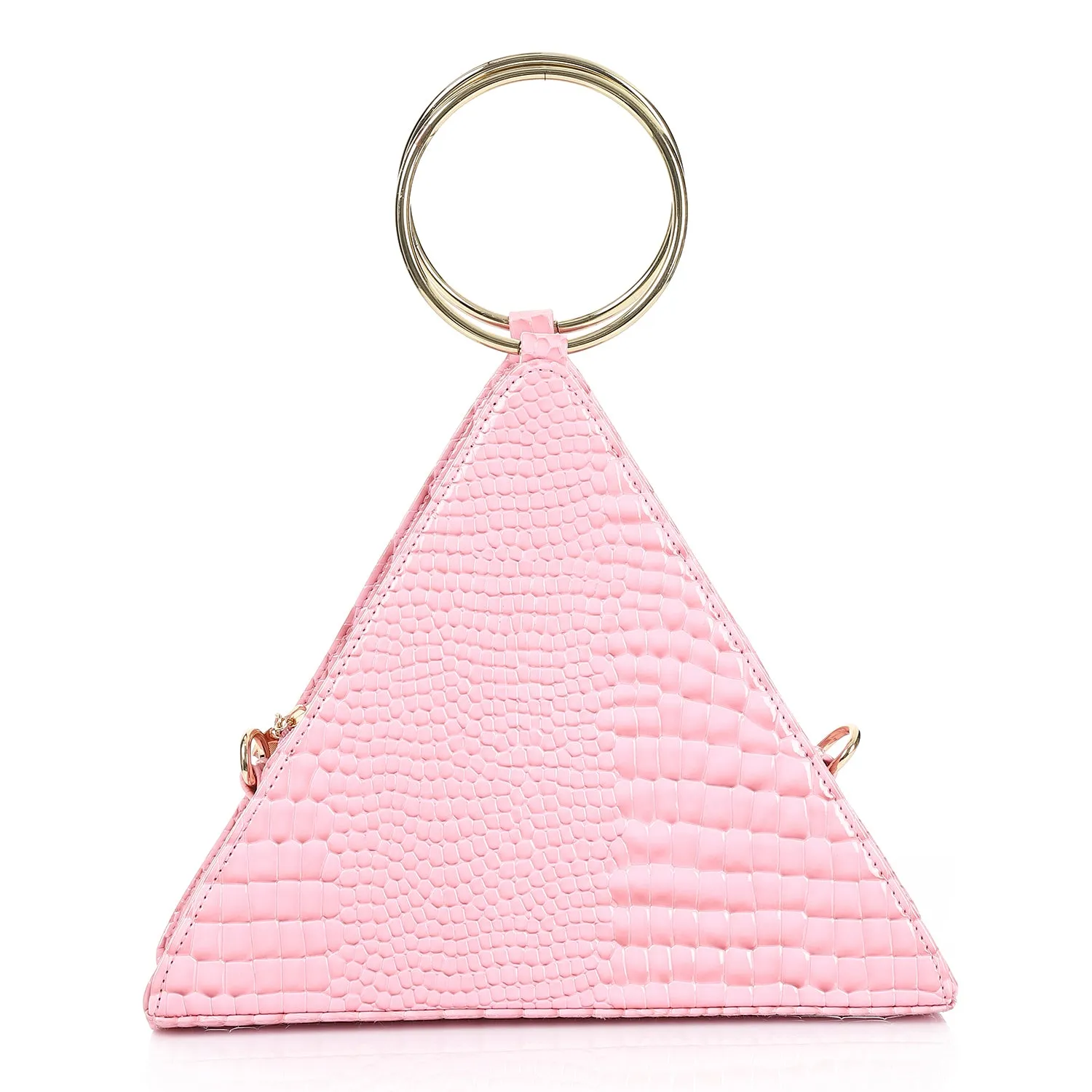 Triangle trendy essential hand bag