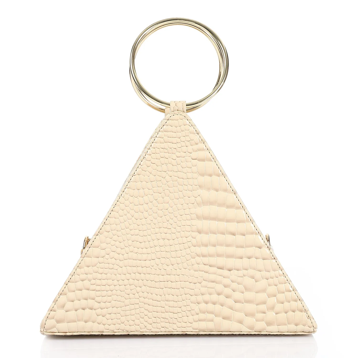 Triangle trendy essential hand bag