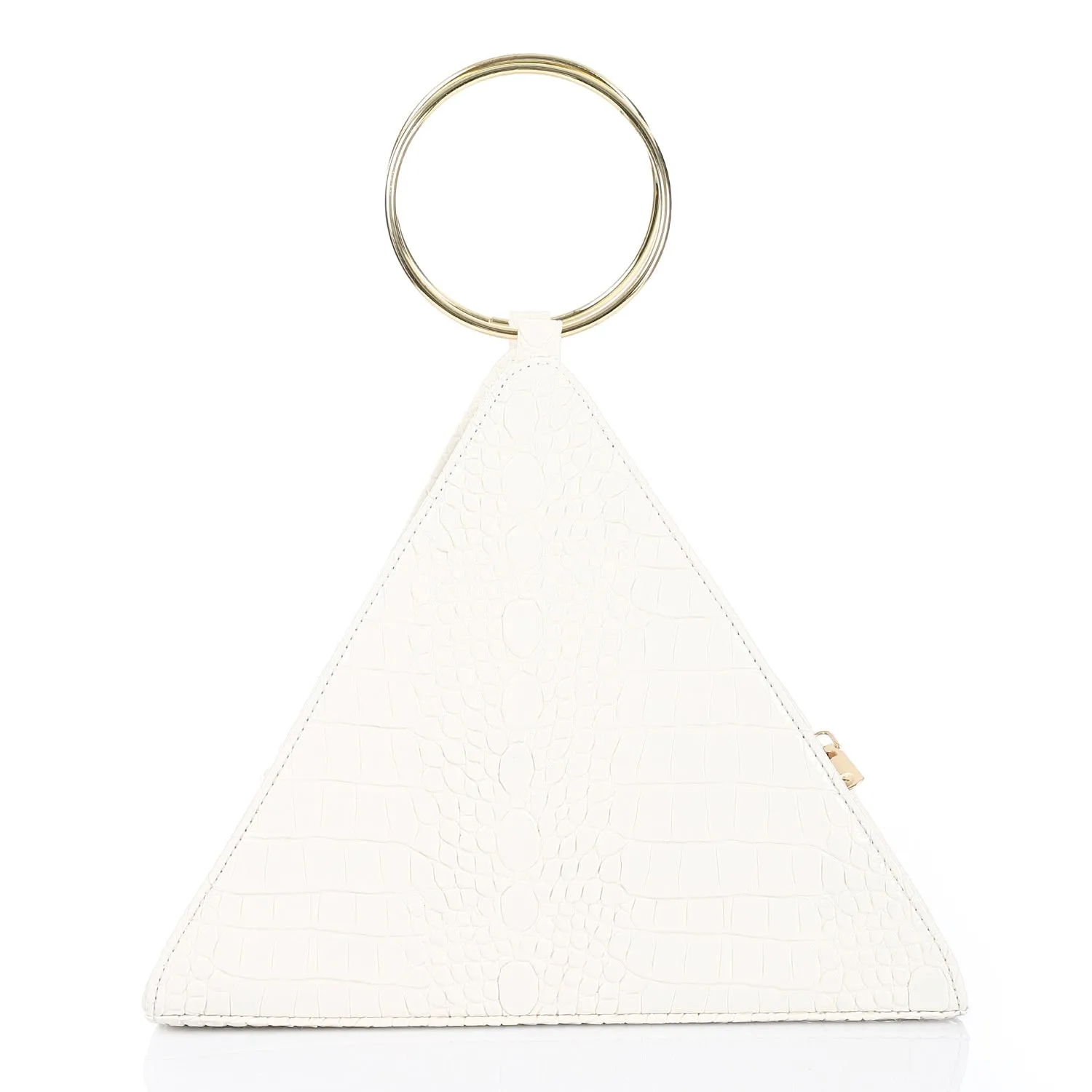 Triangle trendy essential hand bag