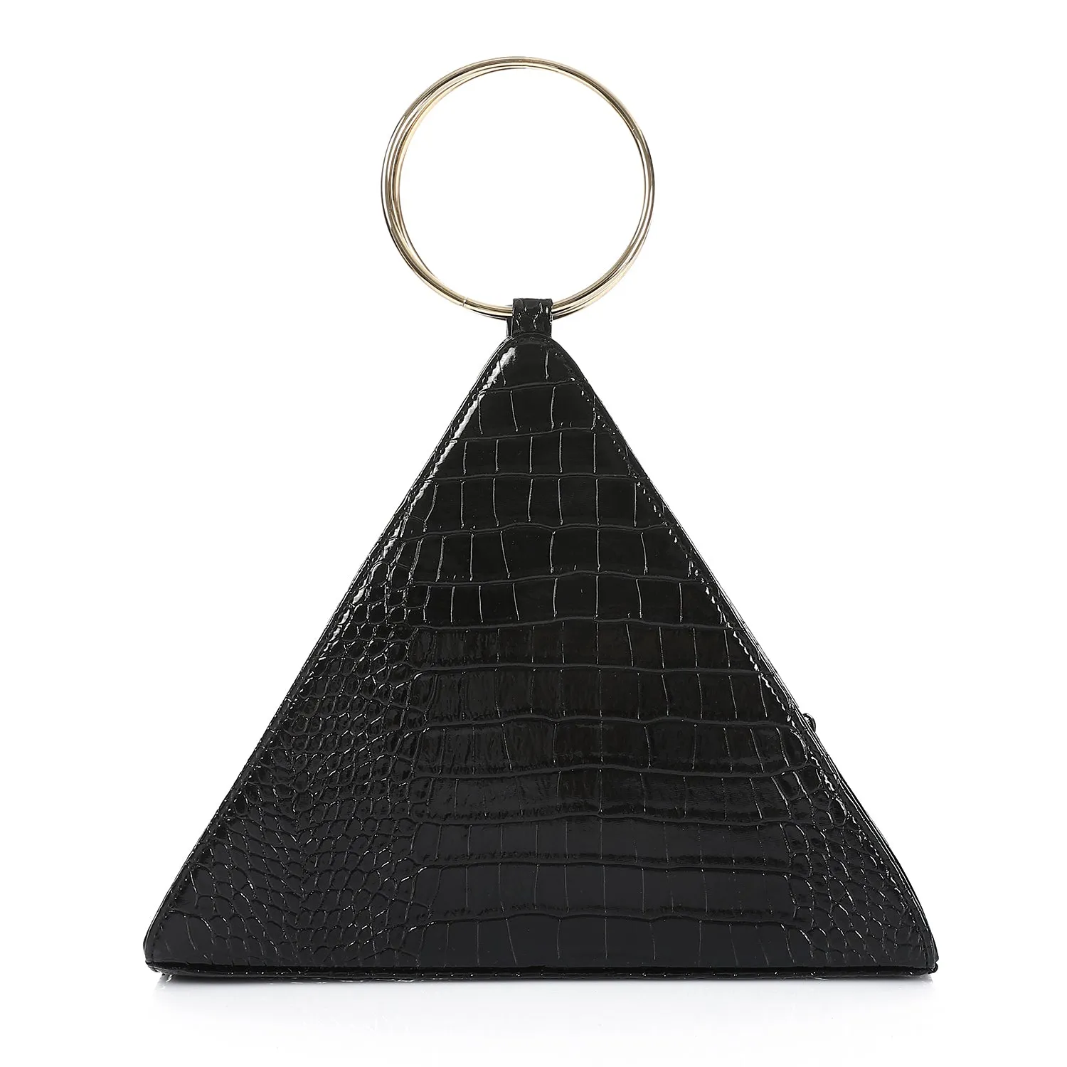 Triangle trendy essential hand bag