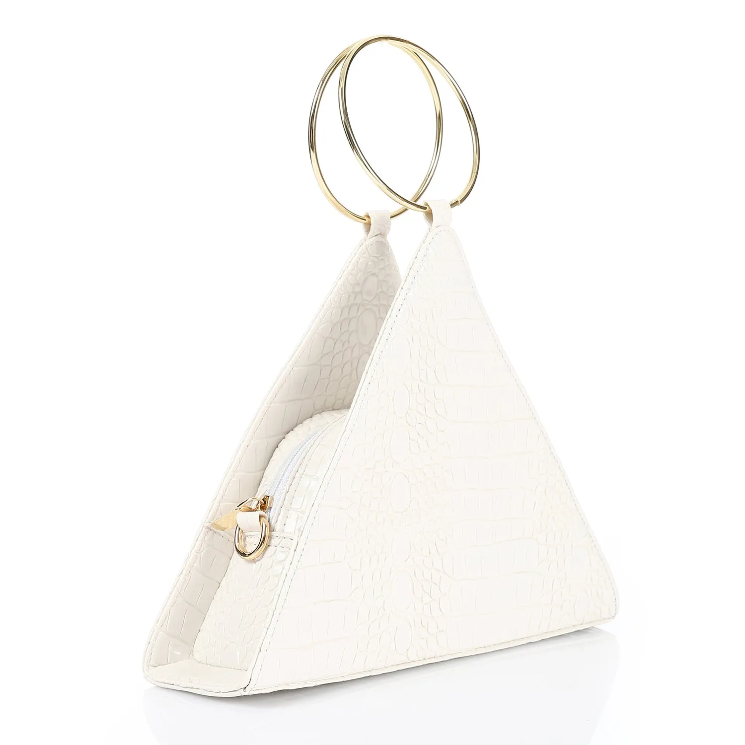 Triangle trendy essential hand bag