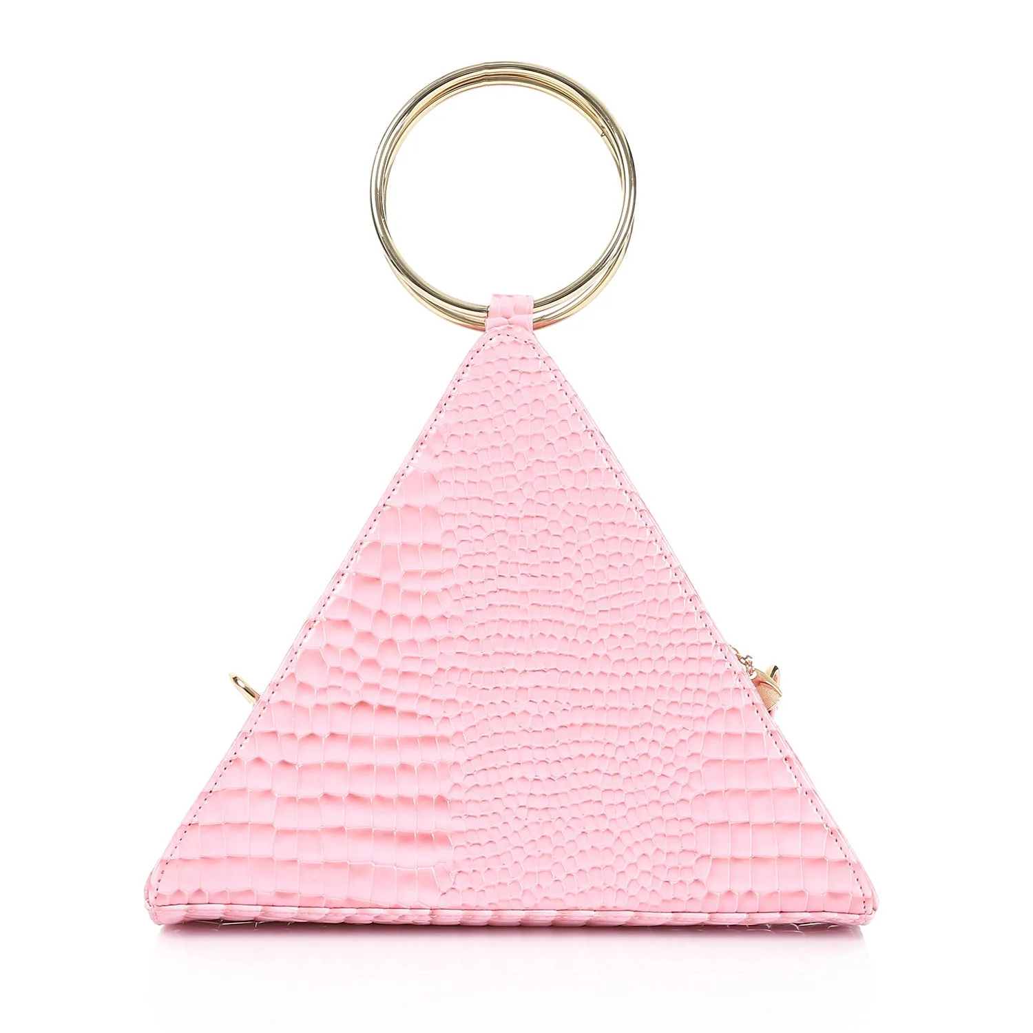 Triangle trendy essential hand bag