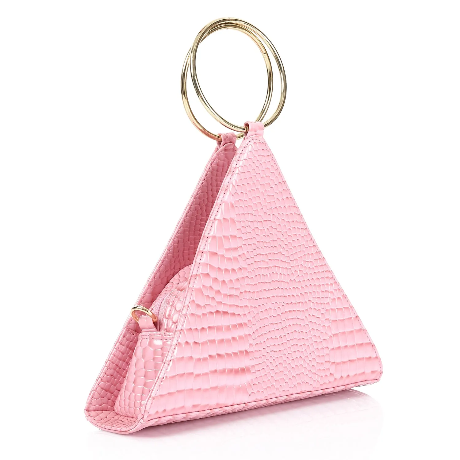 Triangle trendy essential hand bag