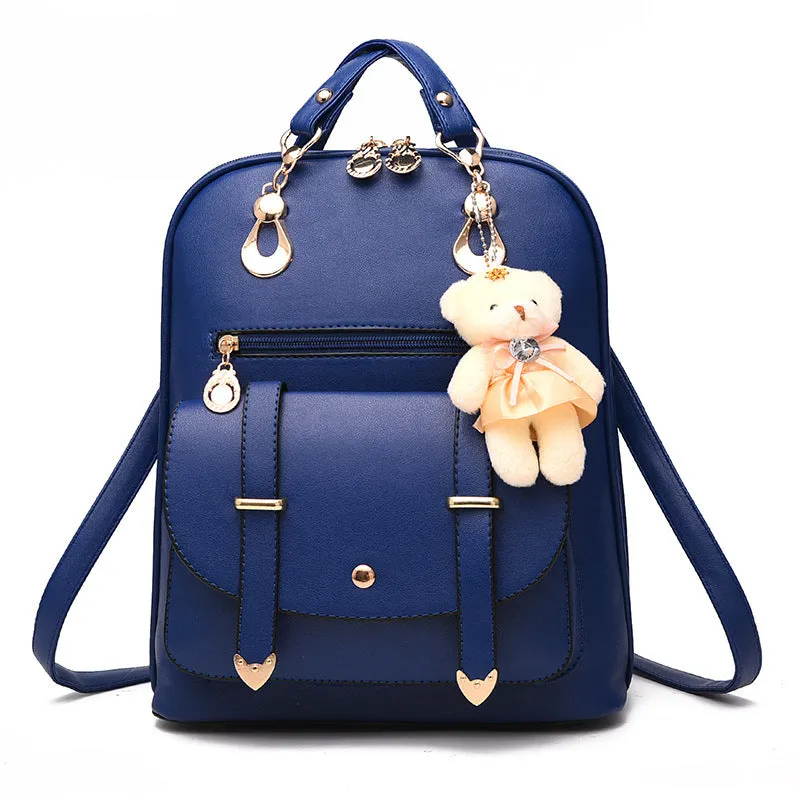 Vibrant Essentials: Pure Color Casual Student Backpack