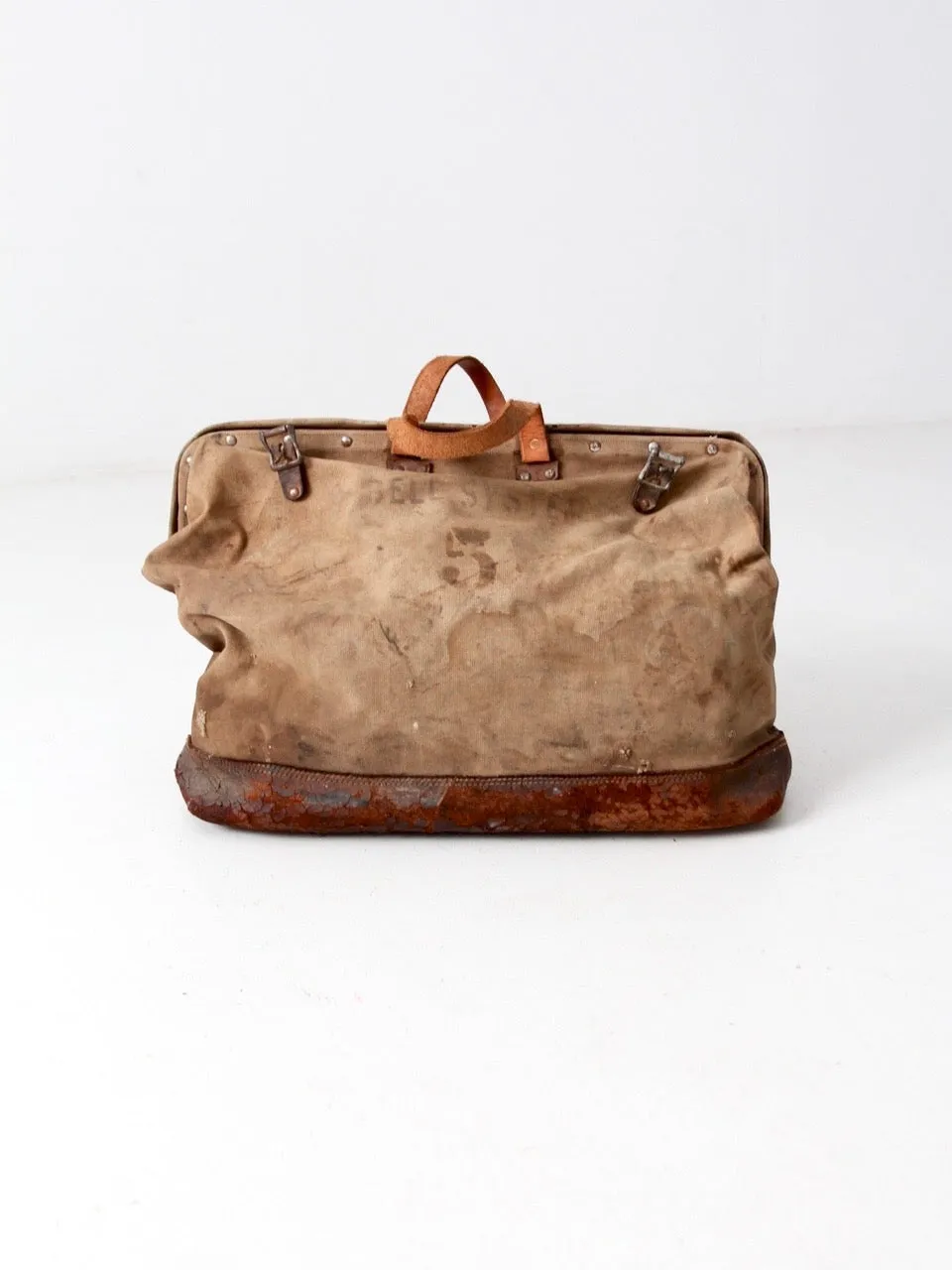 vintage Bell System canvas bag