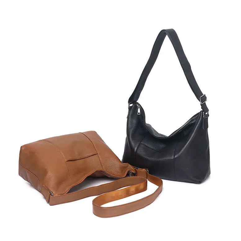 Women's Leather Shoulder Bag - Stylish & Spacious for Everyday Use