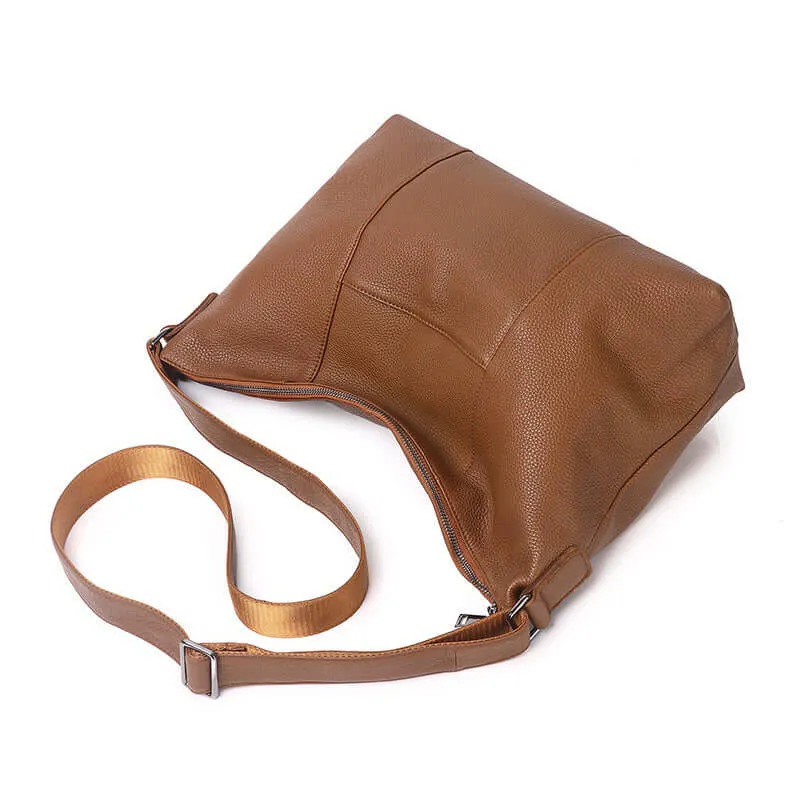 Women's Leather Shoulder Bag - Stylish & Spacious for Everyday Use