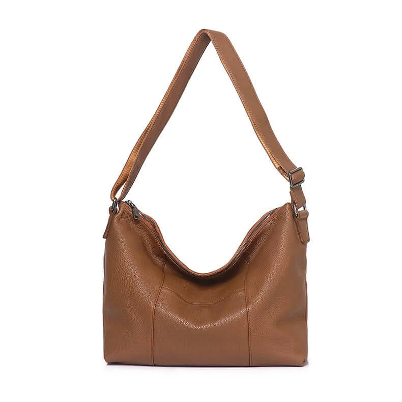 Women's Leather Shoulder Bag - Stylish & Spacious for Everyday Use