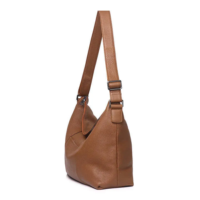 Women's Leather Shoulder Bag - Stylish & Spacious for Everyday Use