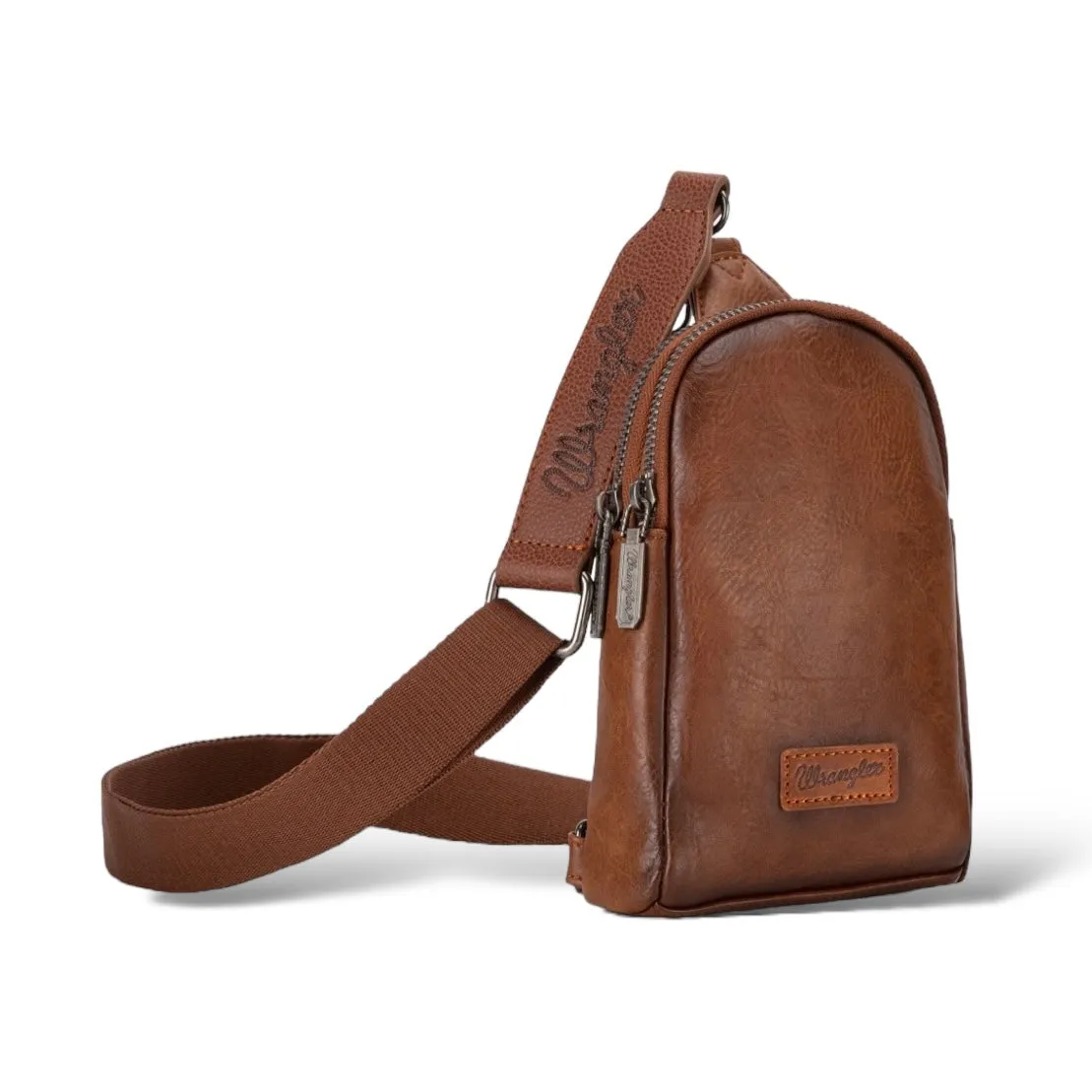 Wrangler Sling Bag/Crossbody/Chest Bag - Brown